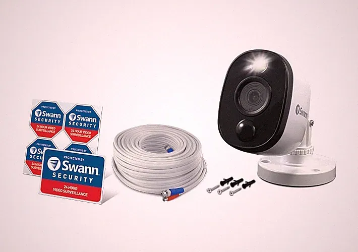 Swann PRO 1080MSFB Heat Sensing 1080p HD Flash Bullet Kamera CCTV Sicherheit 4680