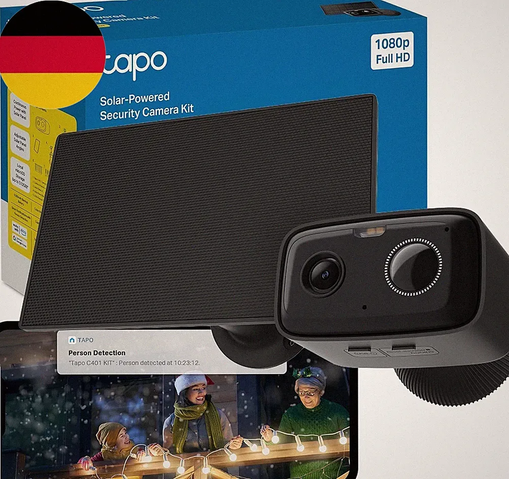 Tapo C401 KIT Solar Überwachungskamera