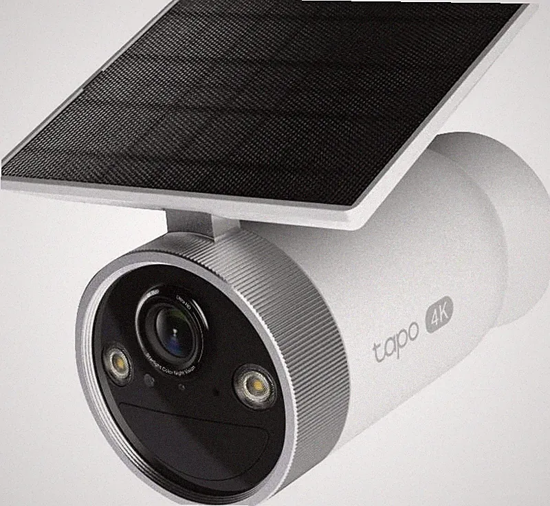 Tapo C465 Solar Außenkamera Akku, 4K 8MP, Farbnachtsicht, kostenlose KI-Erkennun