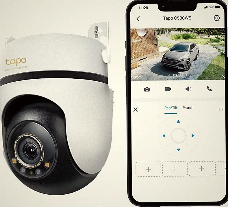 Tapo C530WS 360° Überwachungskamera Außen 3K Starlight