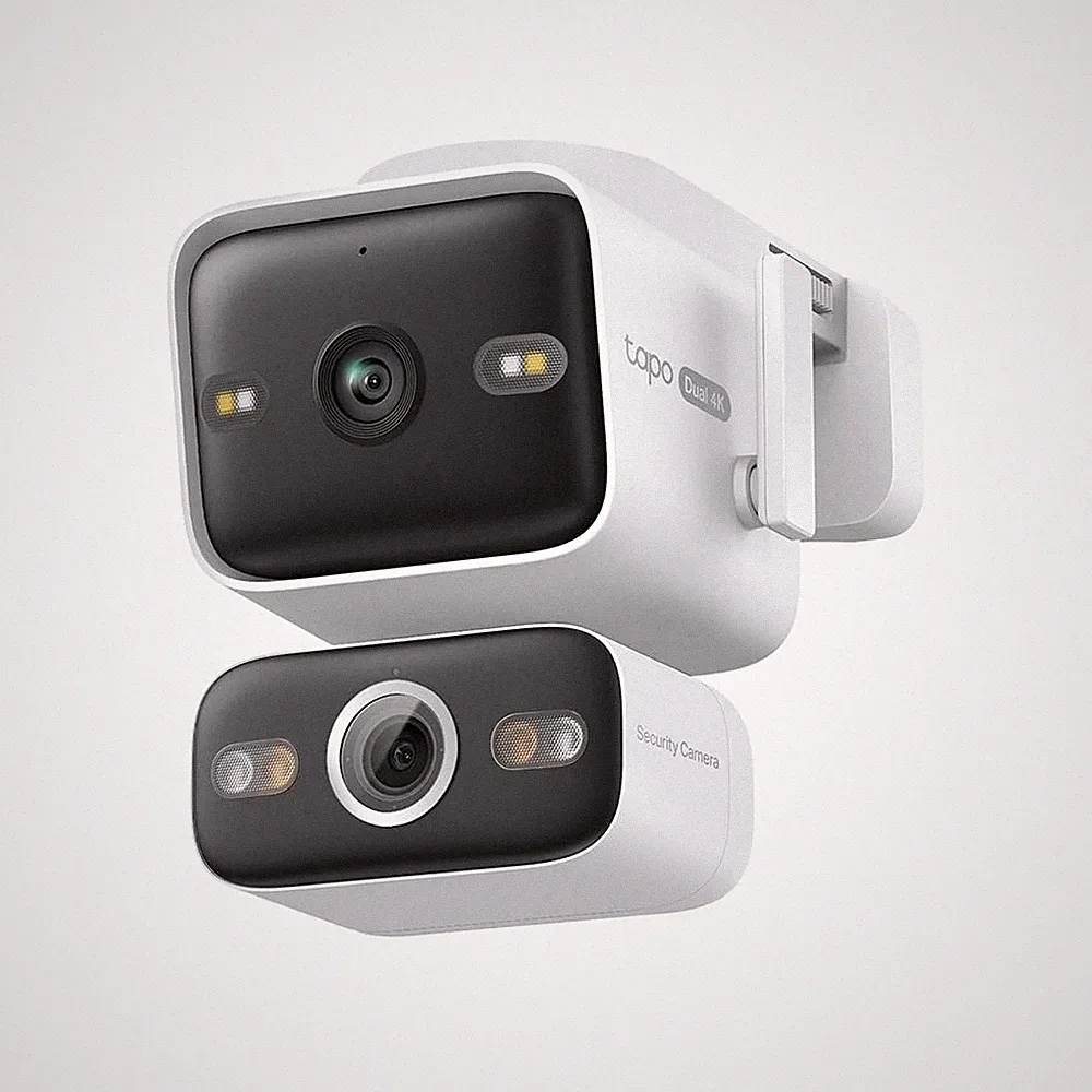 Tapo C575D 4K Überwachungskamera Außen Dual-Objektiv 170° Weitwinkel IP66 PoE