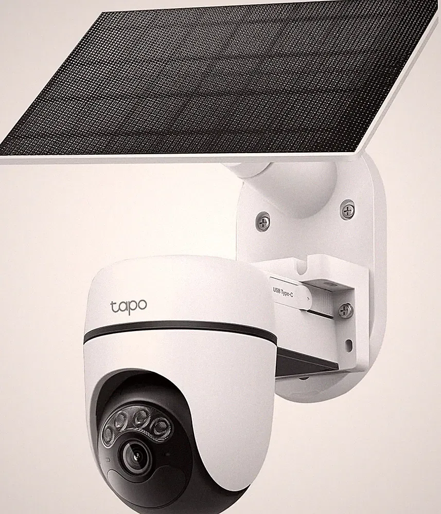 Tapo C610 KIT Solar Überwachungskamera Außen 2K WLAN Akku 360° Nachtsicht