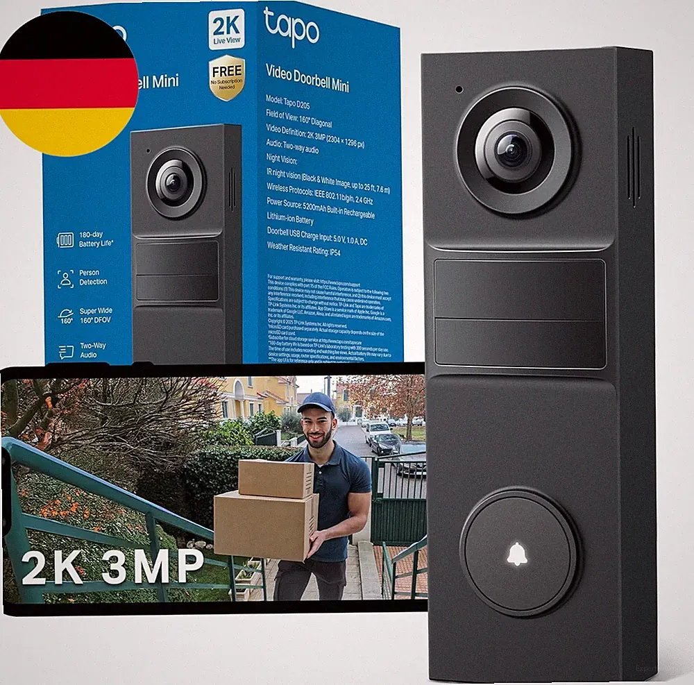 Tapo D205 Akku-Videotürklingel