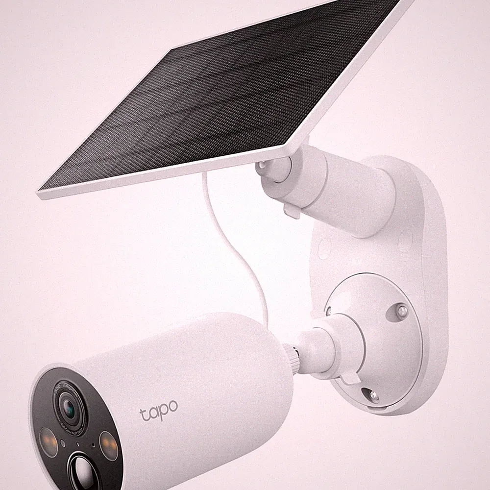 Tapo Solar Kamerasystem Außen Akku 2K Farb-Nachtsicht