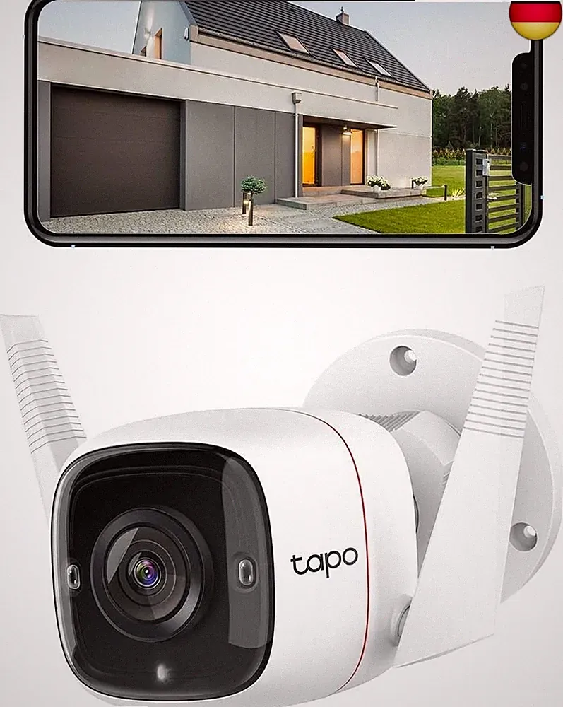 Tapo Tp-Link C310 WLAN IP Kamera 3MP