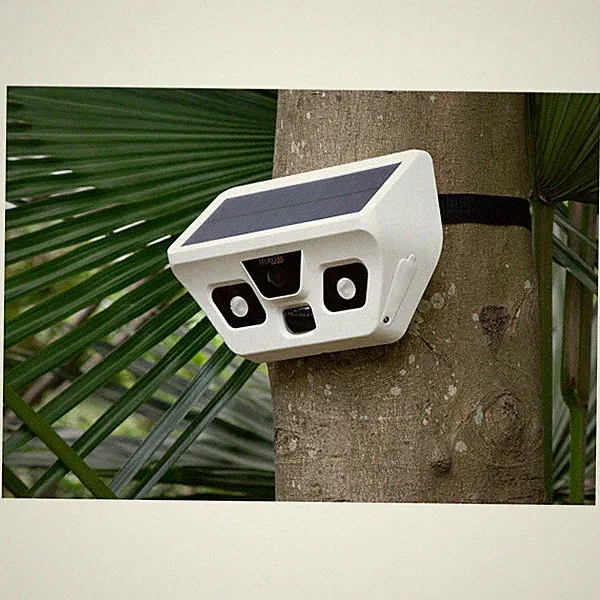 Technaxx TX-156 Full HD Solar Außenkamera Überwachungskamera mit LED Licht Kamer