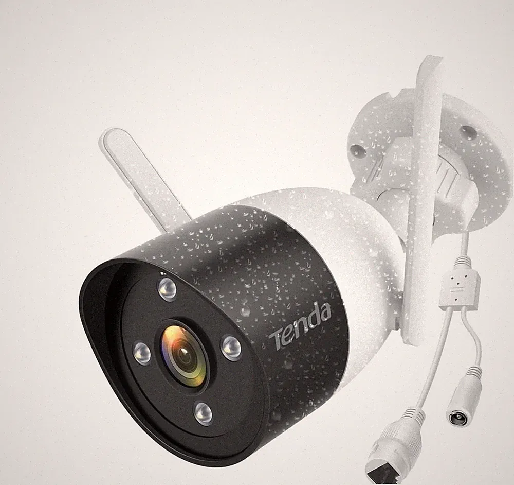 Tenda Überwachungskamera Aussenkamera WLAN 1080P IP Personenerkennung