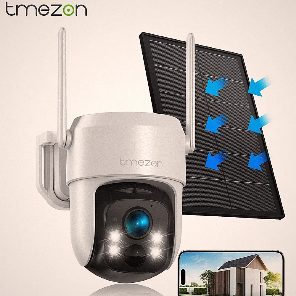 TMEZON DA201 Solar WLAN Überwachungskamera