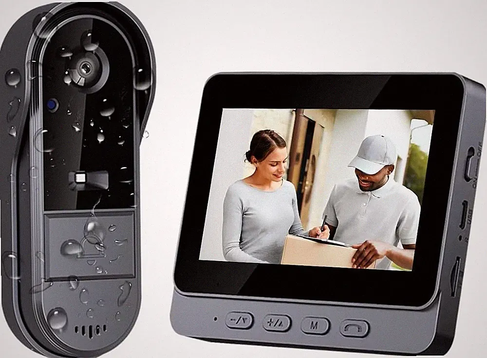 TKMARS Türklingel Kamera 4,3 Zoll 1080p