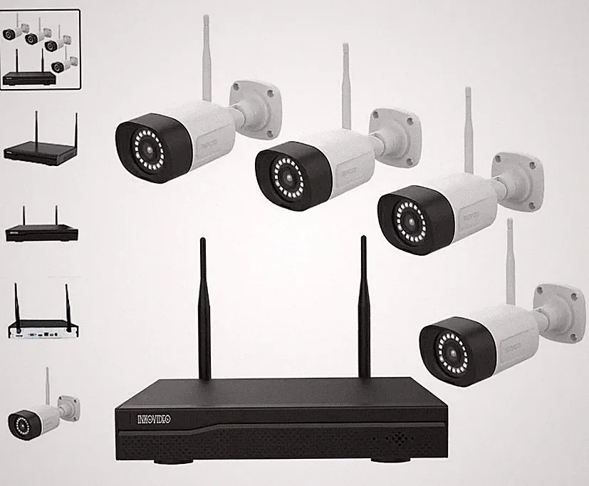 überwachung kamera set außen wlan