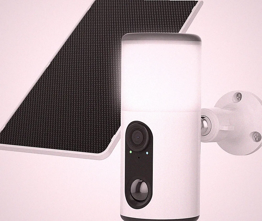 Überwachungskamera 2K mit Flutlicht Solar