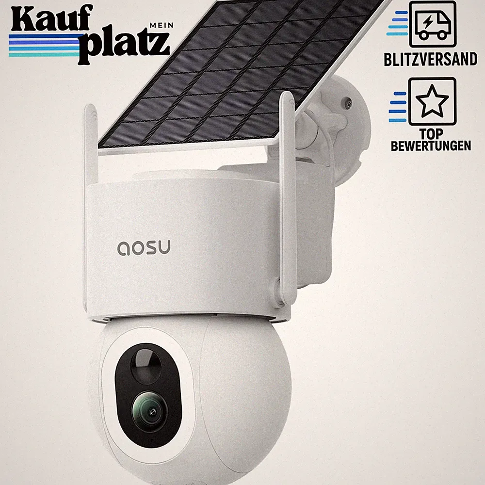 Überwachungskamera 4K 8MP Solar Auto-Tracking