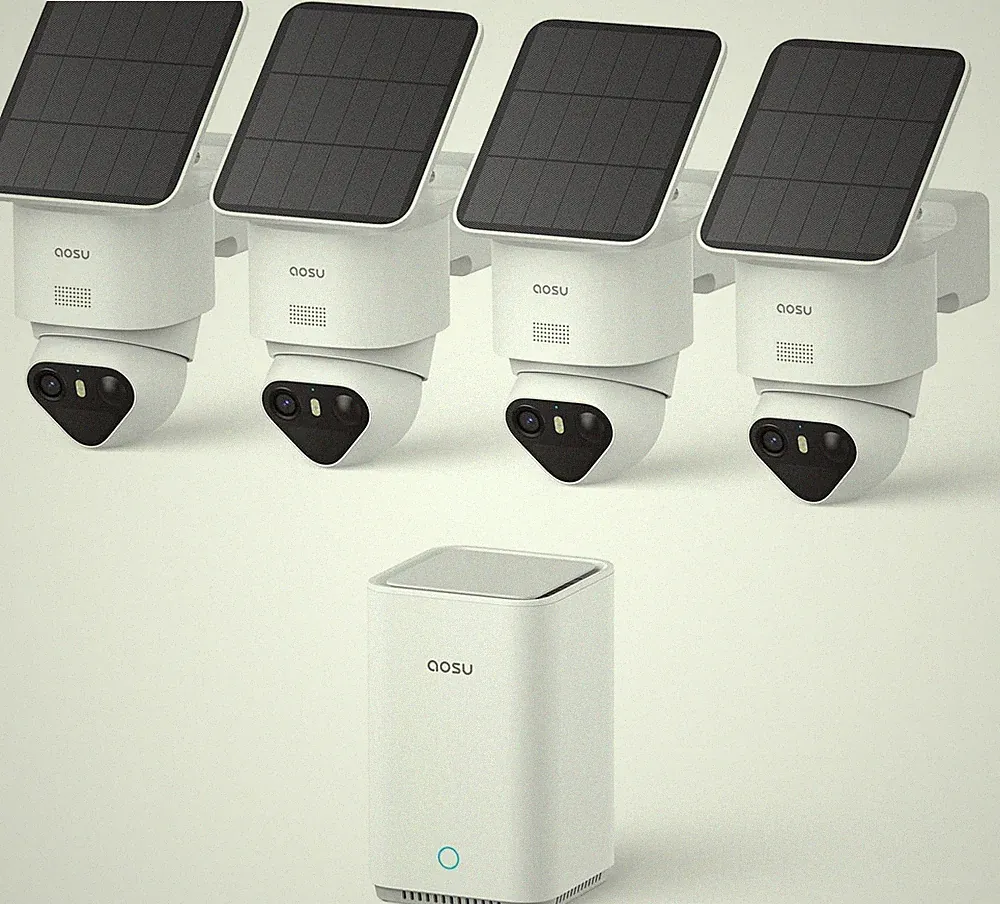 4K UHD Solar Akku TrueColor Nachtsicht PTZ Kamera