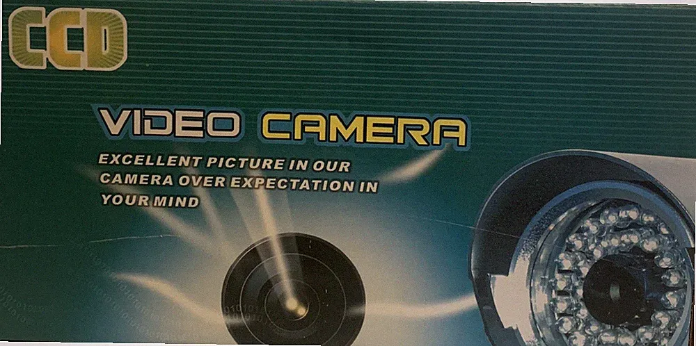 Überwachungskamera BSC 5708 IR Color CCD Kamera außen neu in OVP