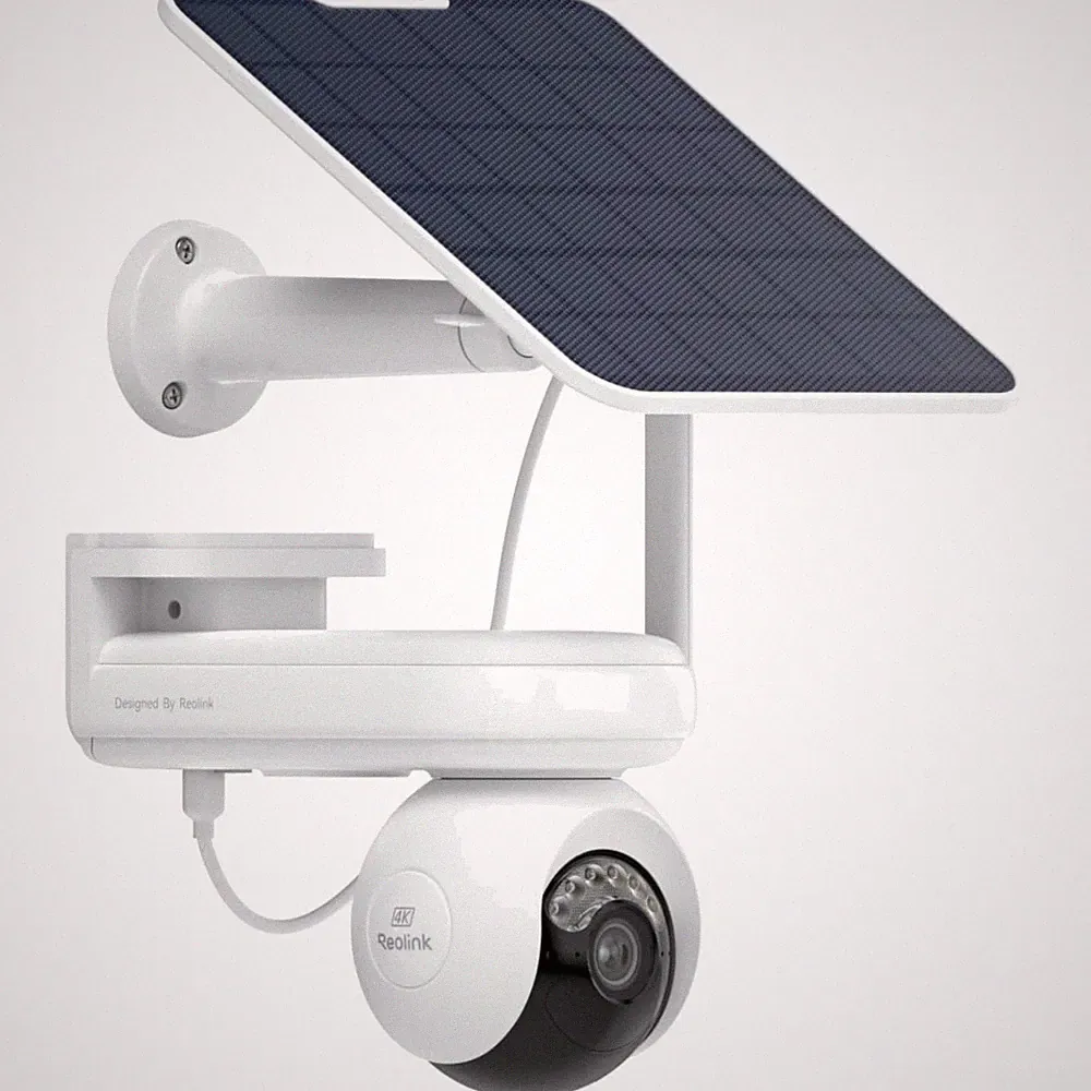 Überwachungskamera Solar WLAN 4K Nachtsicht Auto-Tracking