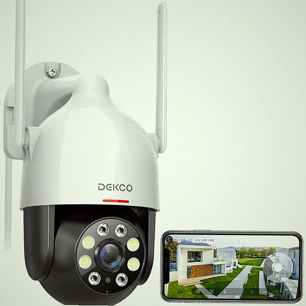 Dekco WLAN Überwachungskamera 360 Grad
