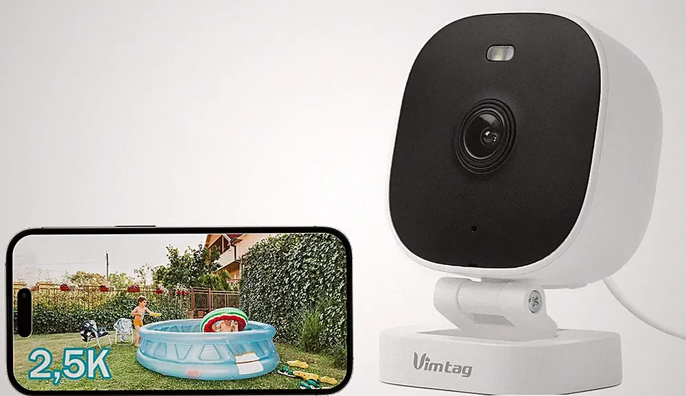 VIMTAG 2,5K WLAN Außenkamera