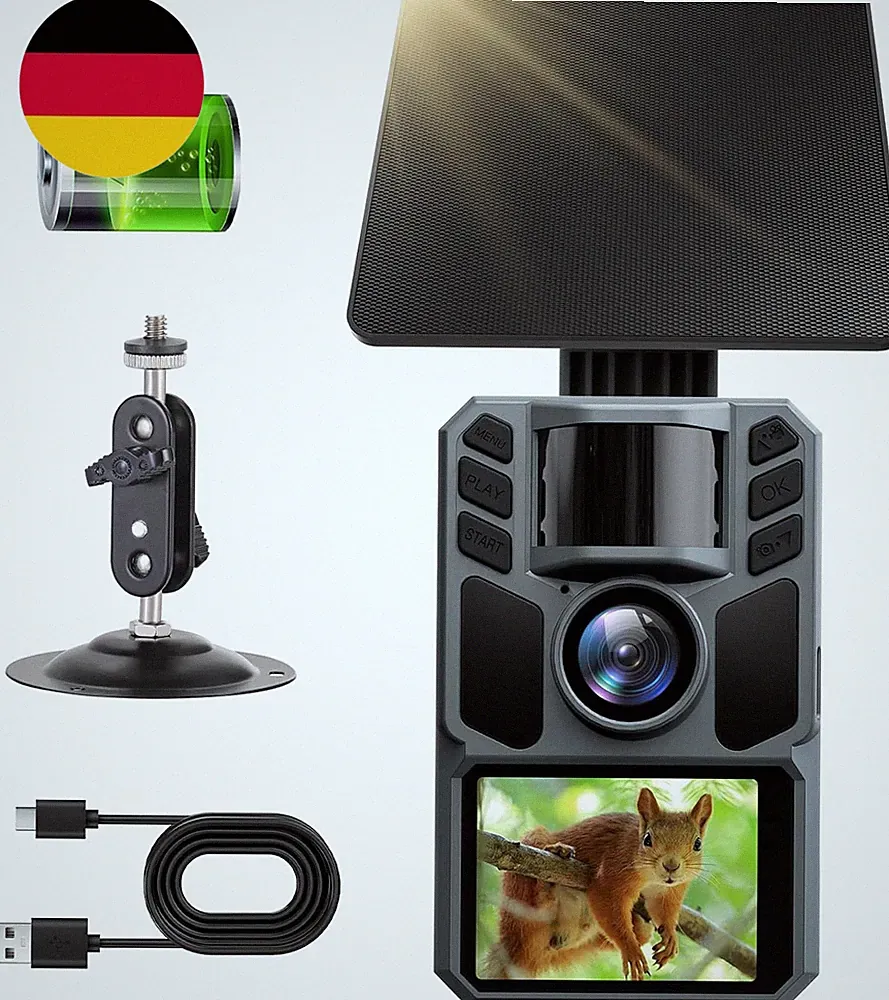 Wildkamera Solar 4K 64MP IP67
