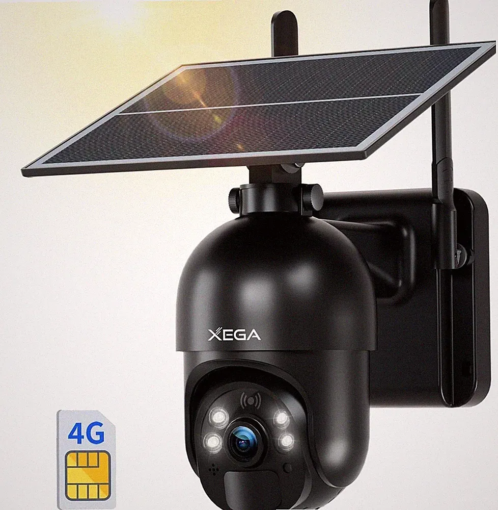 Xega 4G LTE Solar Überwachungskamera