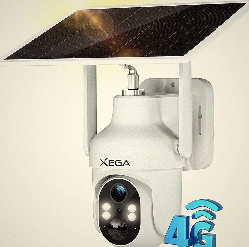 xega 4g lte überwachungskamera aussen solar mit sim karte