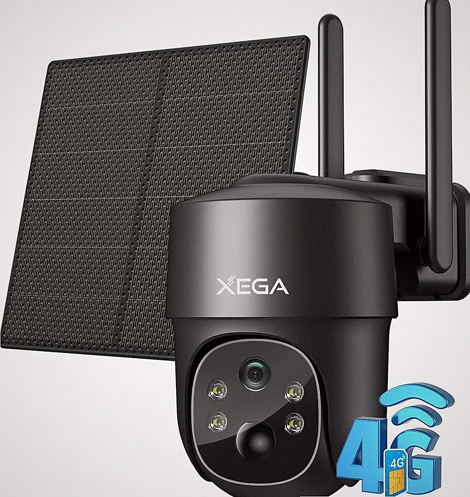 Xega 4G LTE Solar Überwachungskamera