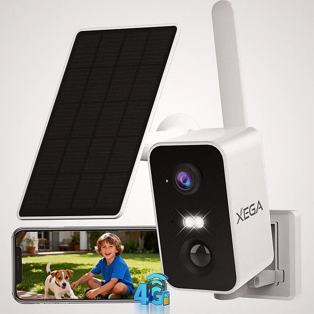Xega 4G Solar Schwenkkamera