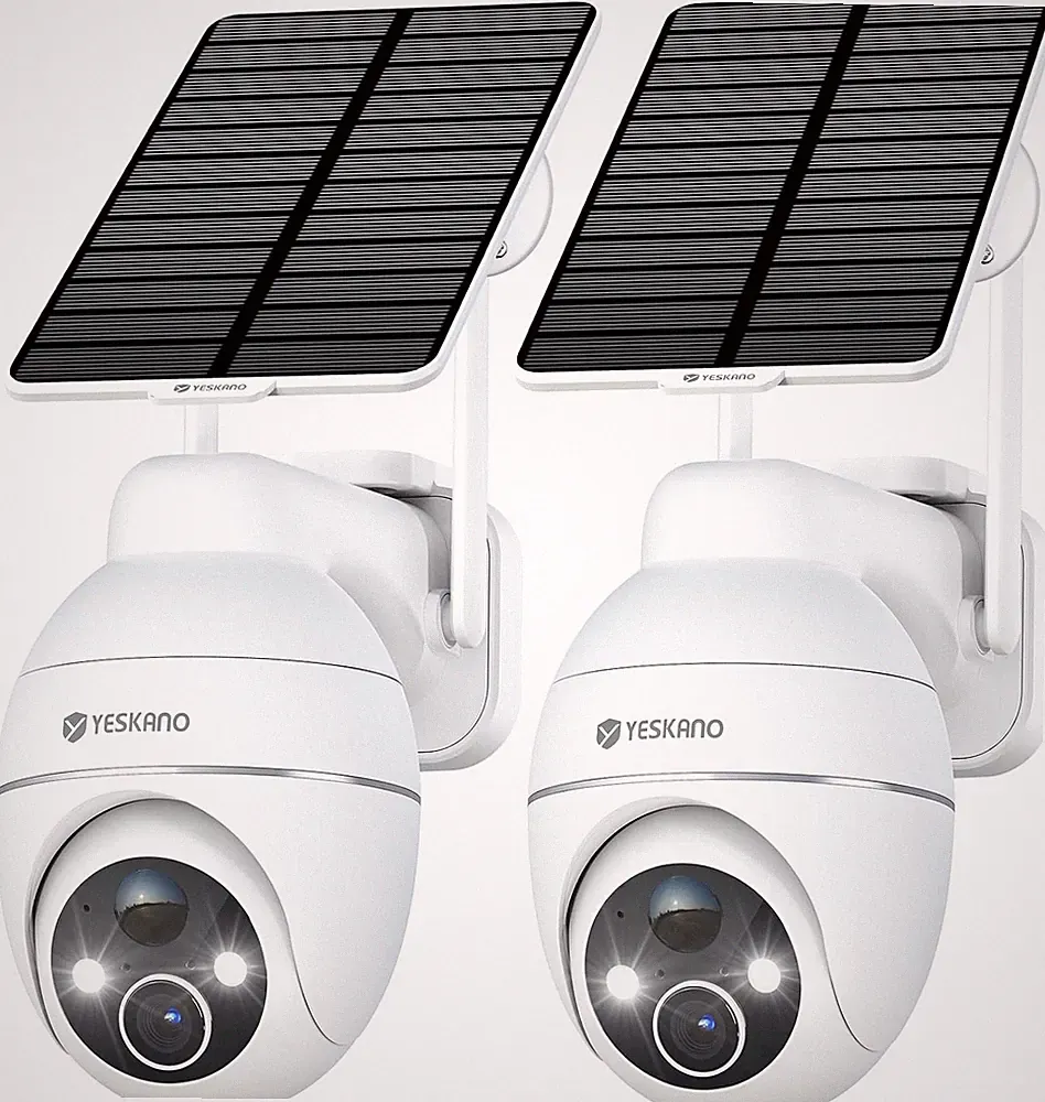YESKANO 2K Solar PTZ Überwachungskamera