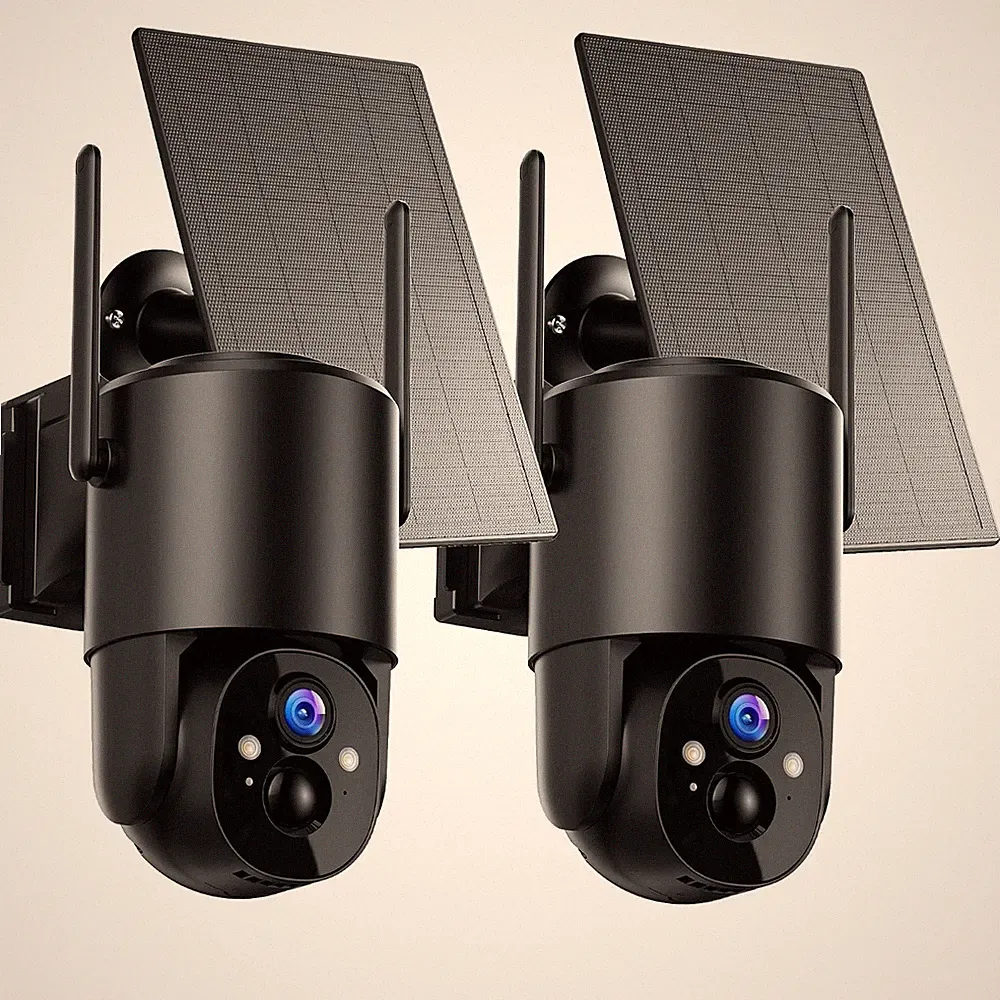YUPBOE 2K Solar WLAN PTZ Akku 2er Set