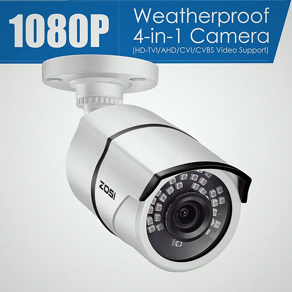 ZOSI 1080P 4in1 Außenkamera Metallgehäuse