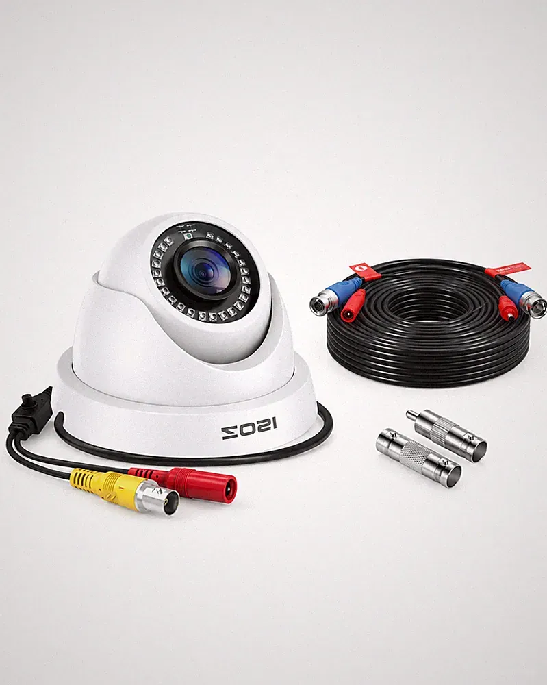 ZOSI 1080P 4in1 Aussen Überwachungskamera mit 18m Kabel CVI TVI AHD CVBS