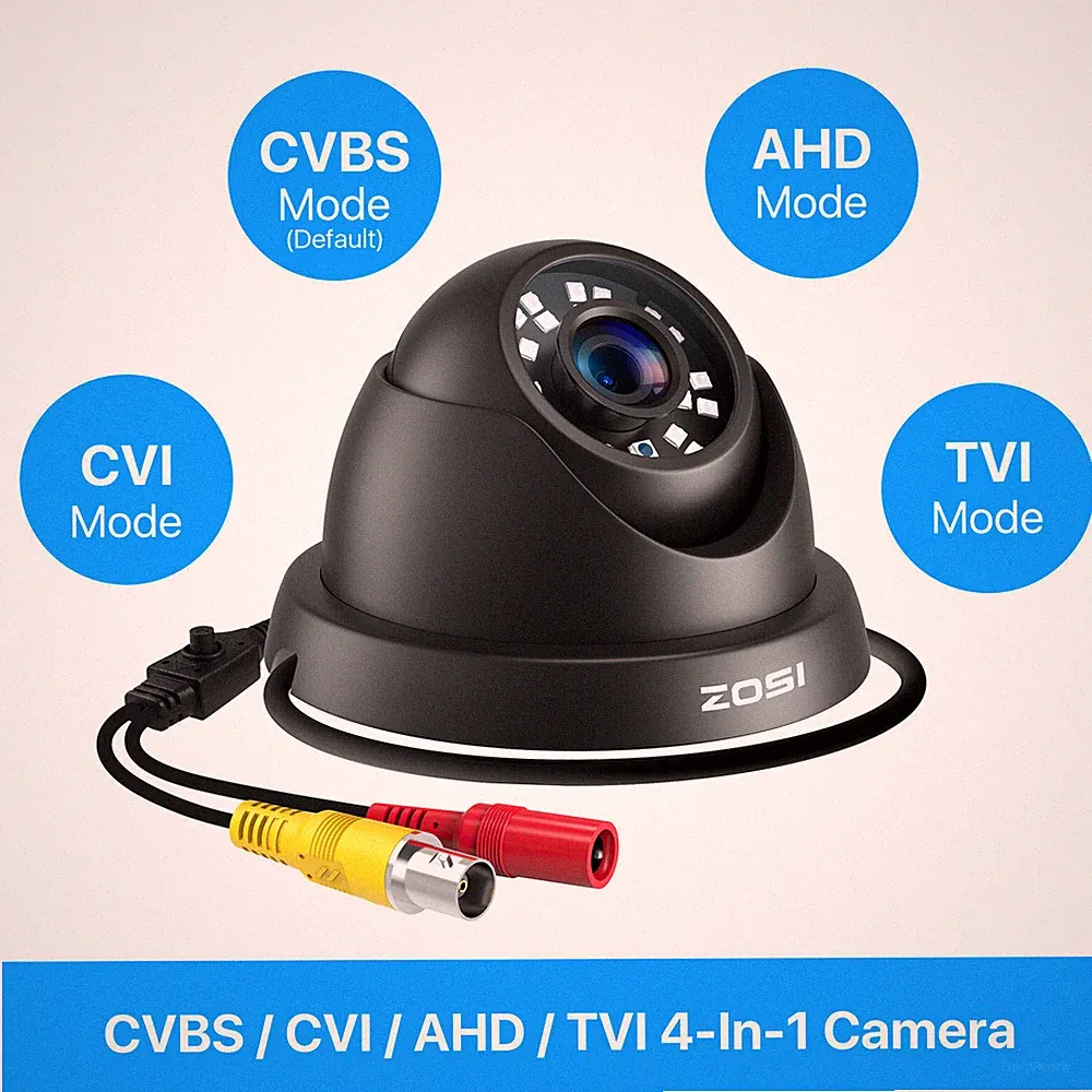 ZOSI 1080P CCTV Außen Dome IR Kamera