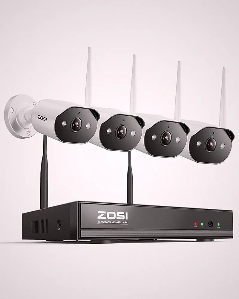 ZOSI 8CH 3MP WLAN NVR Set