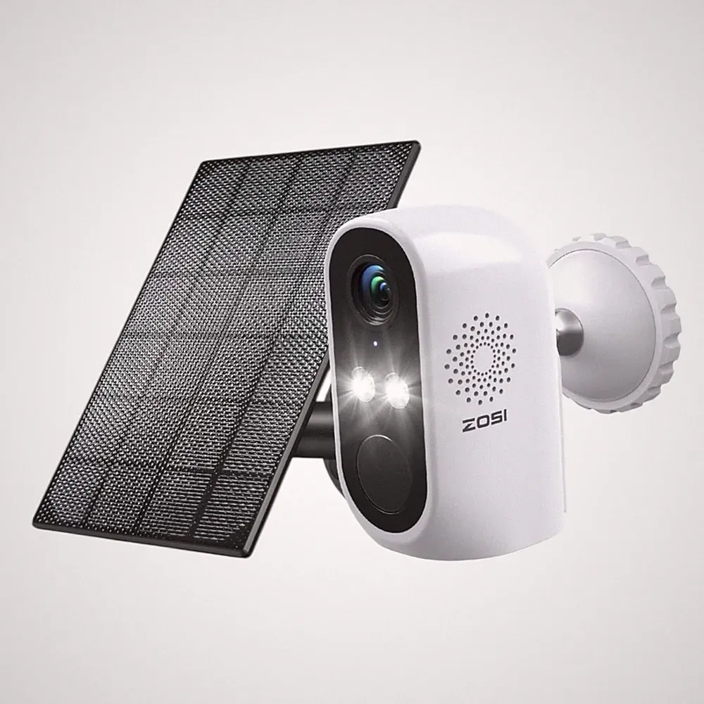 ZOSI Wireless Smart Security Kamera mit Solarpanel